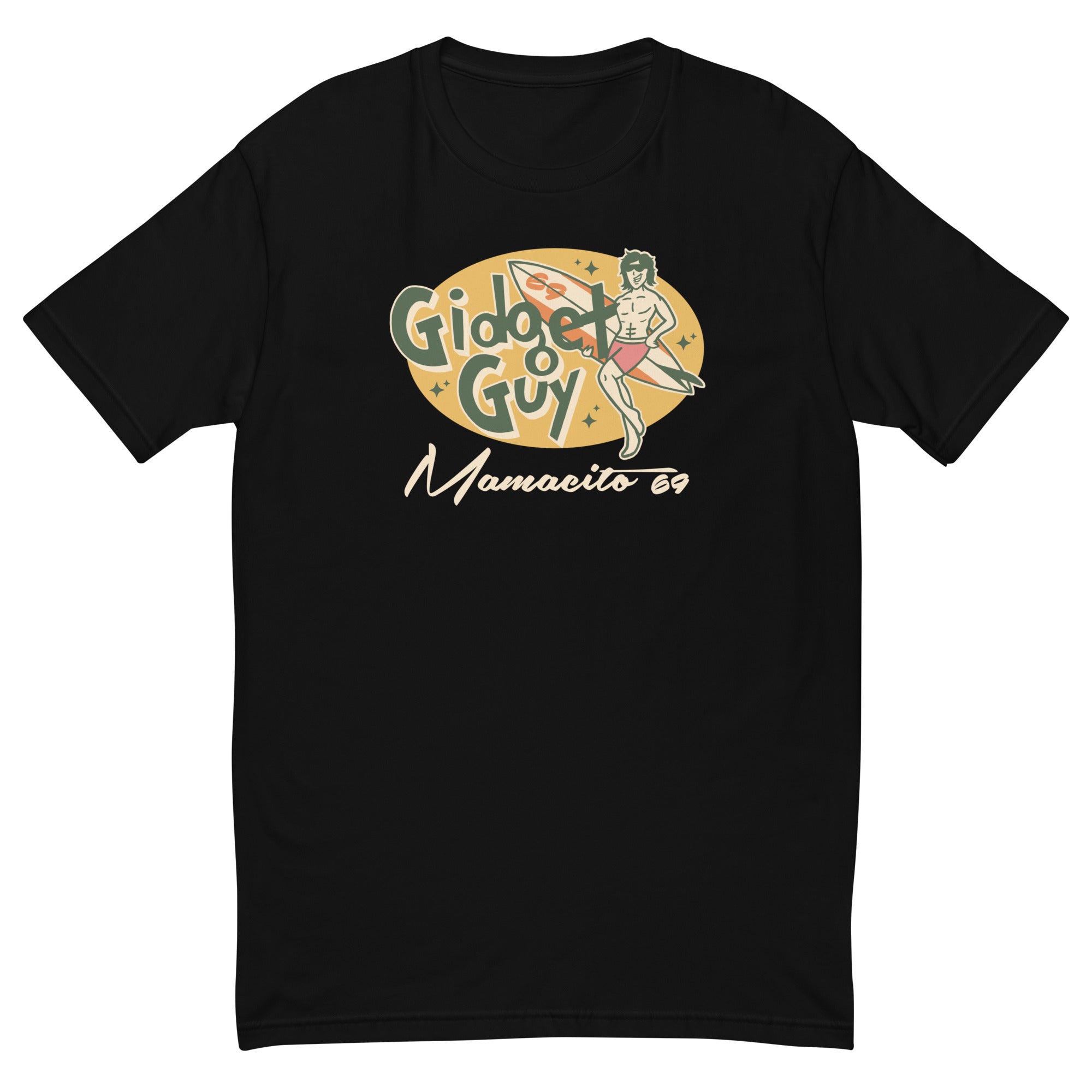 Gay Mens Fitted T-shirt - Gidget Guy